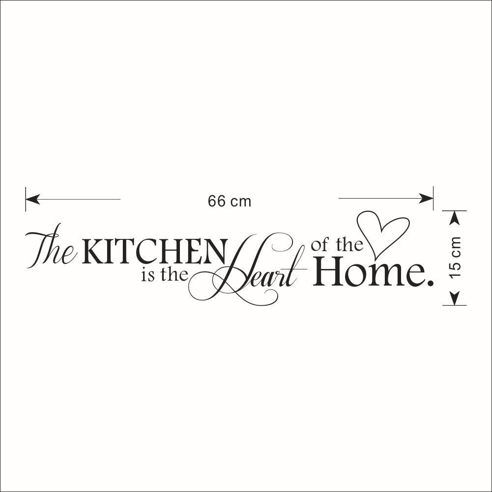 Kitchen Quotes Wall Decals Removable Vinyl PVC Wall Stickers For Kitchen Café Dining Room Decoration Creative DIY Kitchen & Home Decor