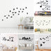 Flock Of Birds Vinyl Wall Decals Removable PVC Wall Stickers Birds On ...