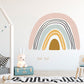 Pink Rainbow Stars Cute Wall Decal For Baby's Bedroom Removable PVC Vinyl Wall Mural Sticker For Children's Nursery Creative DIY Home Art Decor