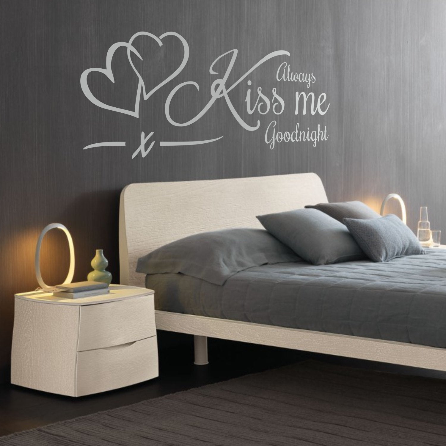 New Design Lovers Quotes Wall Sticker For Bedroom Decor Decals Room Decoration Stickers Sweet Home Girls Room Mural Wallpaper