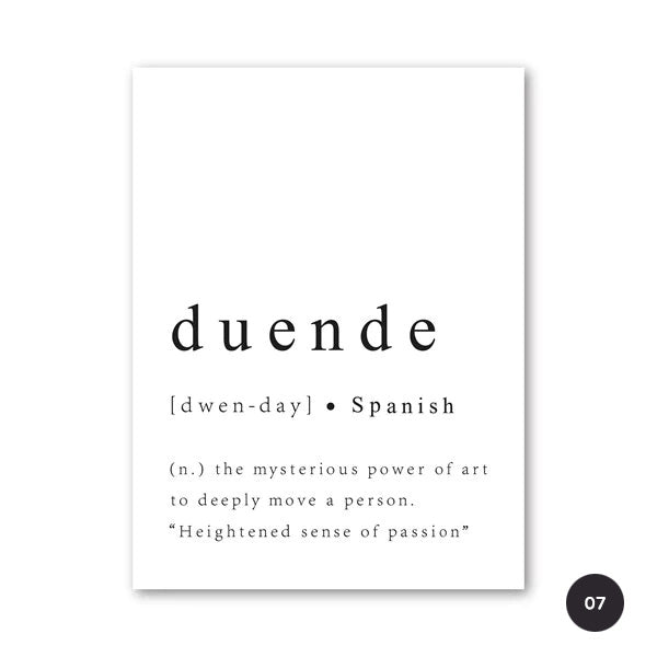 Inspirational Spanish Words Wall Art Fine Art Canvas Prints Buenas Noches Quotation Poster Pictures For Bedroom Living Room Cafe Kitchen Decor