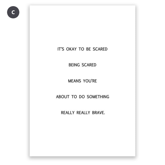 Inspirational Life Quotations Wall Art Fine Art Canvas Prints Modern Minimalist Black White Pictures For Living Room Bedroom Nordic Wall Art Decor