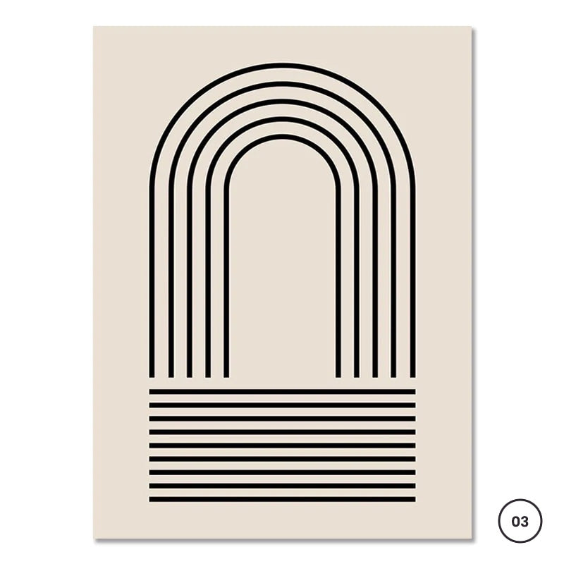 Minimalist Lifestyle Abstract Gallery Wall Art Line art Fine Art Canvas Prints Pictures For Modern Living Room Bedroom Home Office Interior Decor