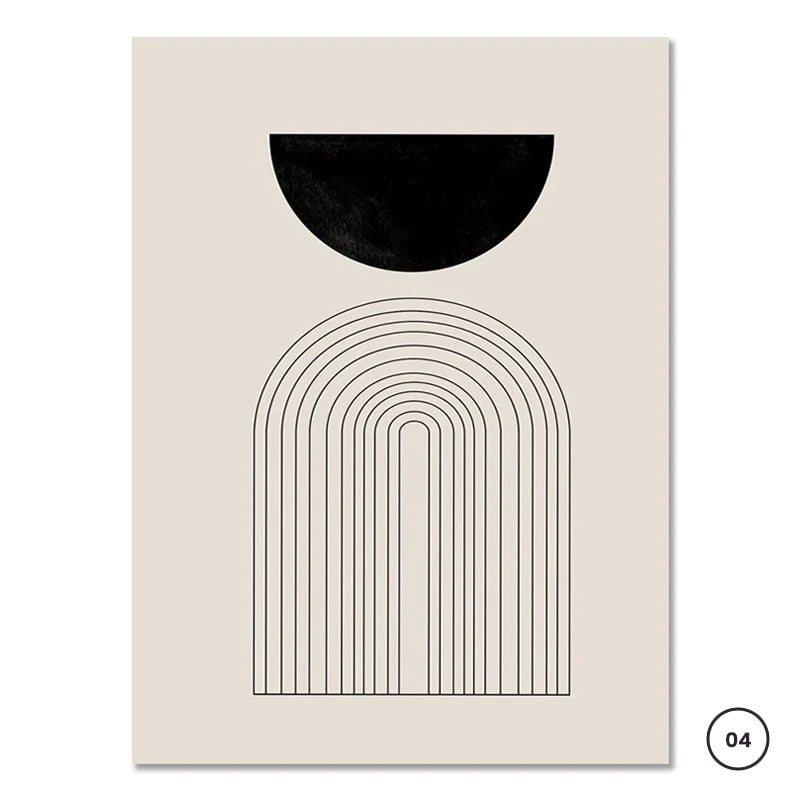 Minimalist Lifestyle Abstract Gallery Wall Art Line art Fine Art Canvas Prints Pictures For Modern Living Room Bedroom Home Office Interior Decor