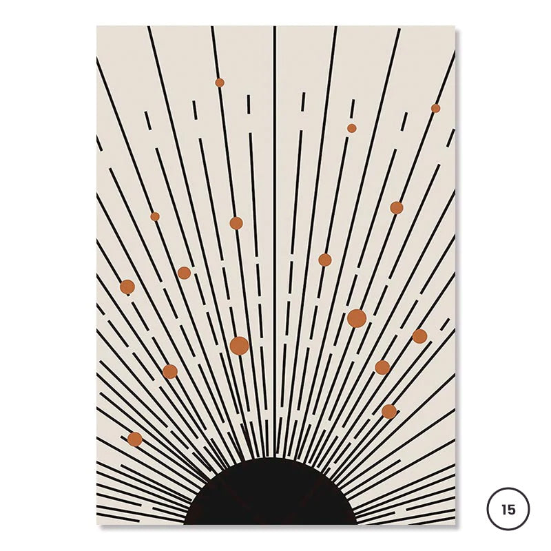 Minimalist Lifestyle Abstract Gallery Wall Art Line art Fine Art Canvas Prints Pictures For Modern Living Room Bedroom Home Office Interior Decor