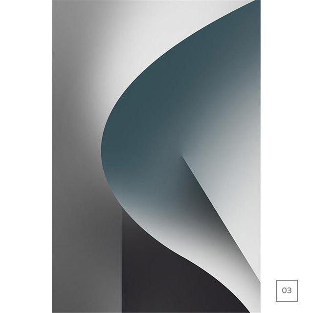 Minimalist Dark Geometric Gradients Abstract Wall Art Fine Art Canvas Prints Pictures For Modern Apartment Living Room Studio Home Office Decor