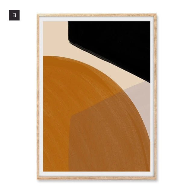 Minimalist Nordic Abstract Wall Art Fine Art Canvas Prints Modern Gallery Wall Pictures For Living Room Bedroom Scandinavian Home Interior Styling