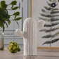 Minimalist White Cactus Statuettes For Lounge Coffee Table Living Room Sideboard Bedroom Dressing Table Decoration Modern Abstract Nordic Home Decoration