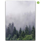 Misty Forest Landscape Wall Art Tranquil Nature Green Wilderness Fine Art Canvas Prints Pictures For Living Room Modern Home Interior Decor