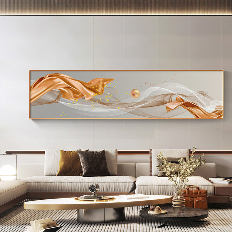 Modern Abstract Flowing Landscape Wall Art Fine Art Canvas Prints