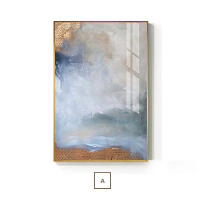 Modern Abstract Sky Cloud Wall Art Fine Art Canvas Print Pictures For Living Room Dining Room Bedroom Hotel Room Home Office Art Decor