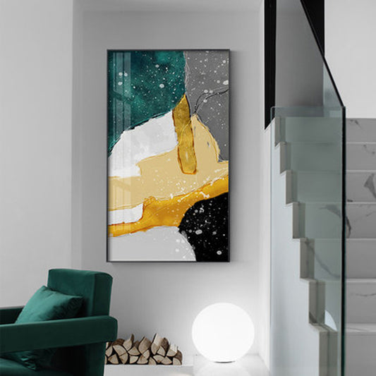 Modern Nordic Abstract Elements Vertical Format Wall Art Fine Art Canvas Prints Wide Format Pictures For Entrance Hallway Living Room Home Office Decor