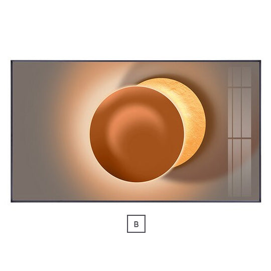 Modern Abstract Architectural Interior Wall Adornment Fine Art Canvas Prints Pictures For Luxury Living Room Dining Room Home Office Interior Decor