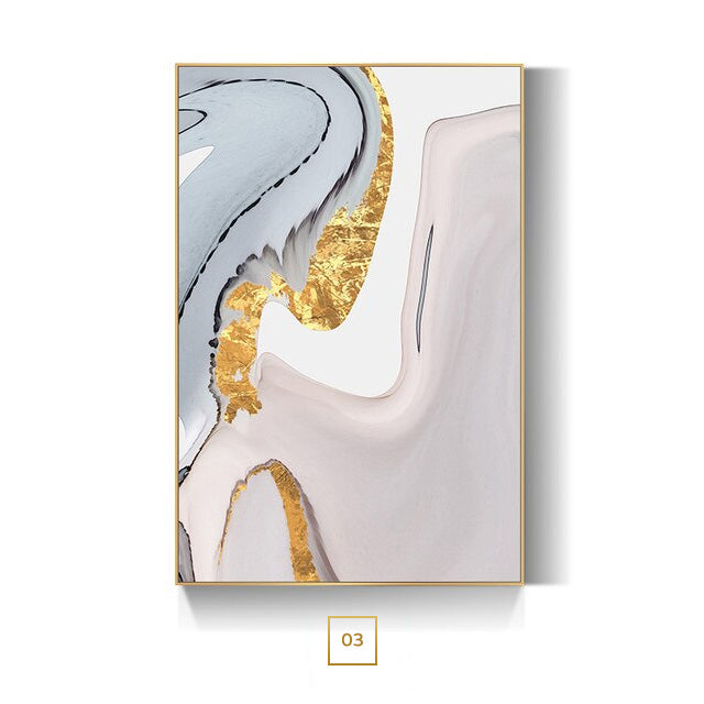 Modern Abstract Flowing Liquid Marble Wall Art Fine Art Canvas Prints Colorful Nordic Pictures For Living Room Bedroom Home Office Wall Decoration