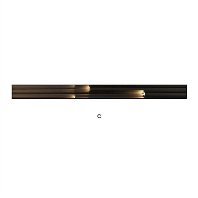Modern Abstract Lighting Aesthetics Wall Art Fine Art Wide Format Canvas Prints Vertical Format Slim Strip Pictures For Luxury Loft Living Room