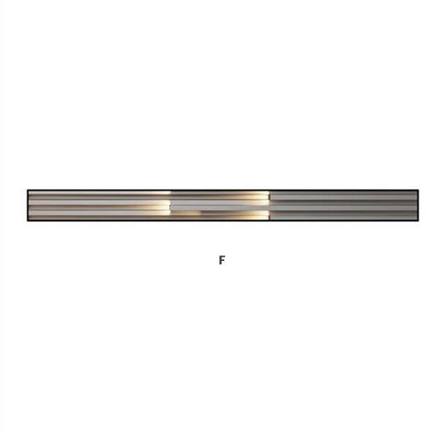 Modern Abstract Lighting Aesthetics Wall Art Fine Art Wide Format Canvas Prints Vertical Format Slim Strip Pictures For Luxury Loft Living Room