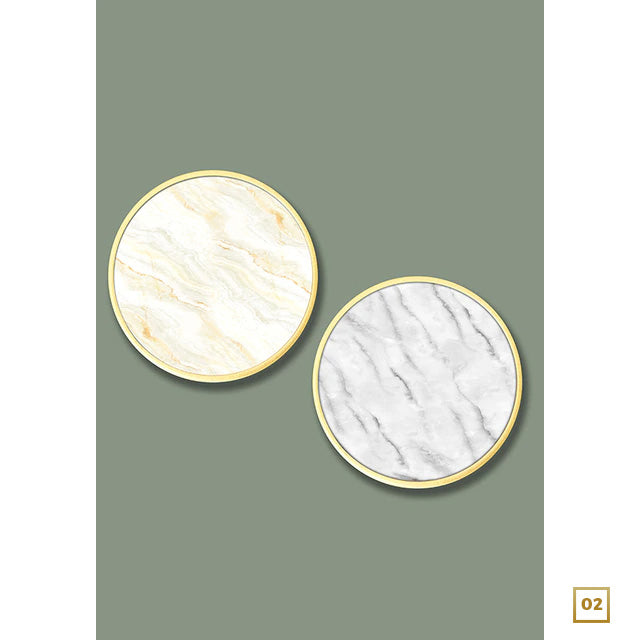 Modern Abstract Marble Avocado Wall Art Fine Art Canvas Prints Architectural Pictures For Living Room Dining Room Kitchen Restaurant Art Decor