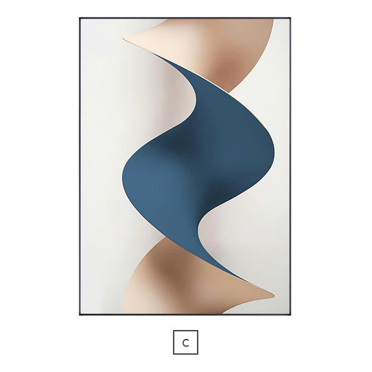 Modern Aesthetics Abstract Geometric Minimalist Wall Art Fine Art Canvas Prints Pictures For Luxury Living Room Bedroom Scandinavian Home Art Decor