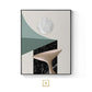 Modern Aesthetics Abstract Golden Pearl Moon Wall Art Fine Art Canvas Print Flowing Pendant Pictures For Luxury Living Room Bedroom Art Decor