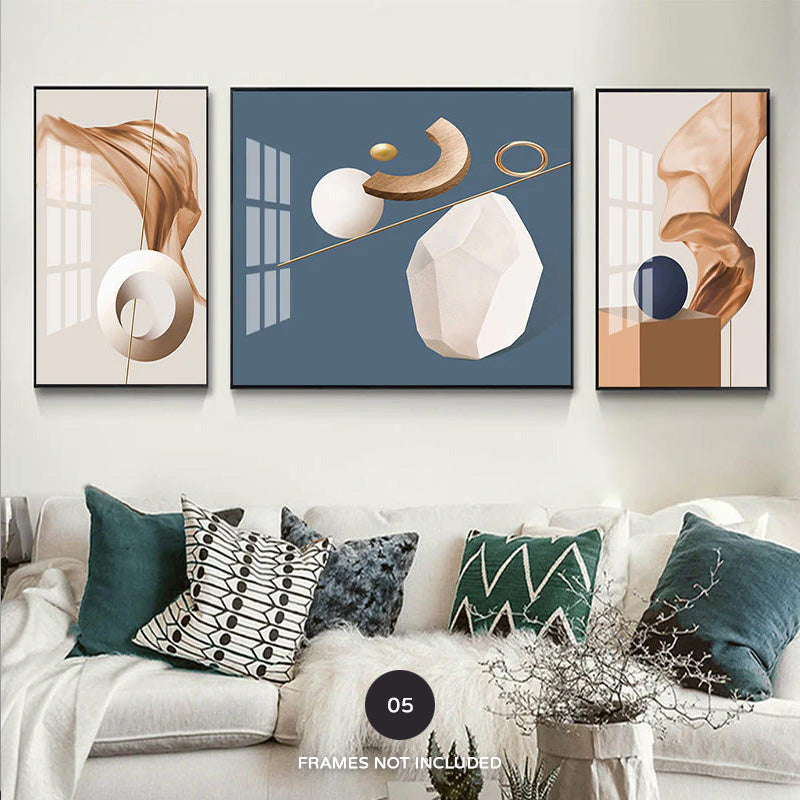 Modern Aesthetics Abstract Surrealism Wall Art Fine Art Canvas Prints Modern Art Pictures For Luxury Apartment Living Room Home Office Decor