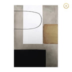 Modern Geometric Abstract Wall Art Fine Art Canvas Giclee Prints Contemporary Pictures For Living Room Bedroom Loft Apartment Home Office Interior Decor