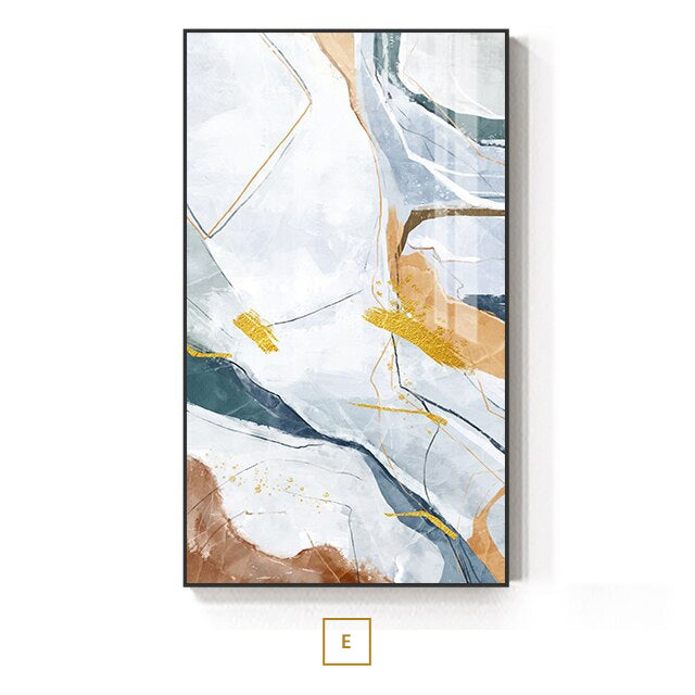 Nordic Abstract Geomorphic Neutral Colors Wall Art Fine Art Canvas Prints Pictures For Modern Living Room Dining Room Home Office Art Decor