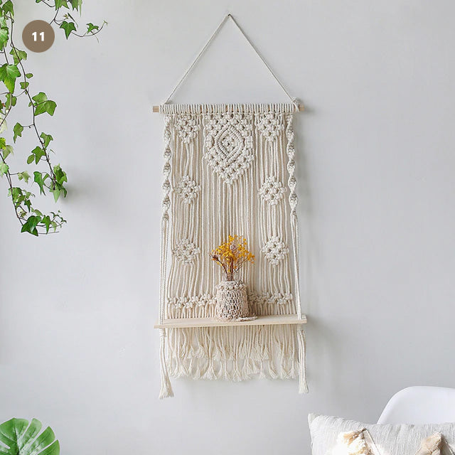 Nordic Floating Wood Shelves Naturally Inspired Shelving For Candles Photos etc Simple Wall Decoration For Bedroom Essential Nordic Home Decor