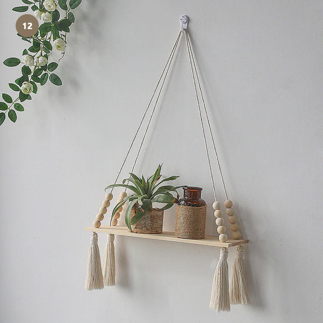 Nordic Floating Wood Shelves Naturally Inspired Shelving For Candles Photos etc Simple Wall Decoration For Bedroom Essential Nordic Home Decor