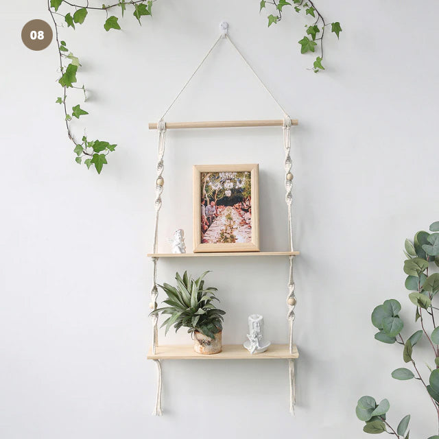 Nordic Floating Wood Shelves Naturally Inspired Shelving For Candles Photos etc Simple Wall Decoration For Bedroom Essential Nordic Home Decor