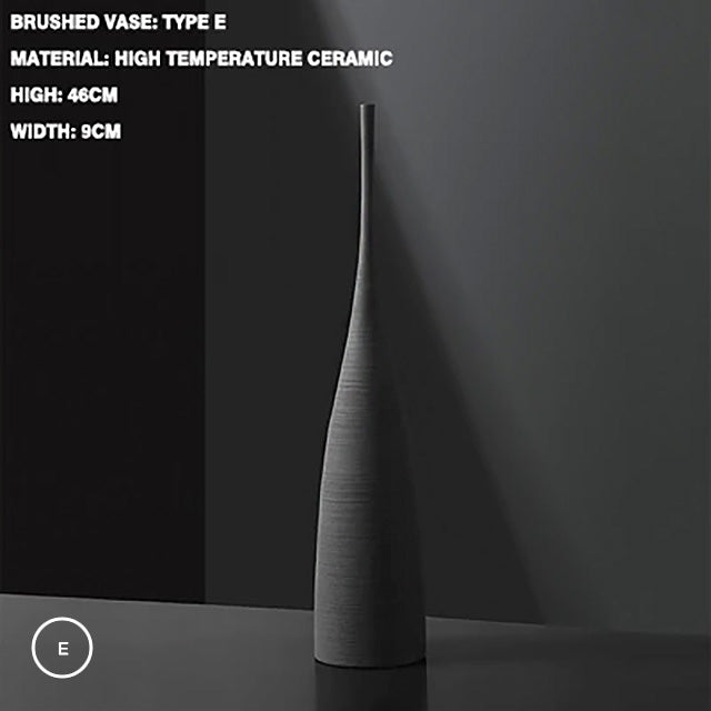 Nordic Zen Abstract Minimalist Art Vases Simple Luxury Showpiece Ornament Decoration For Bedside Table Living Room Dining Room Modern Home Decor