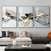 Nordic Gold Collection - Luxury Wall Art Decor For Contemporary ...
