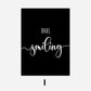 Minimalist Inspiring Quotations Posters Black & White Wall Art Fine Art Canvas Prints Motivational Pictures For Home Office Daily Mantra Signage