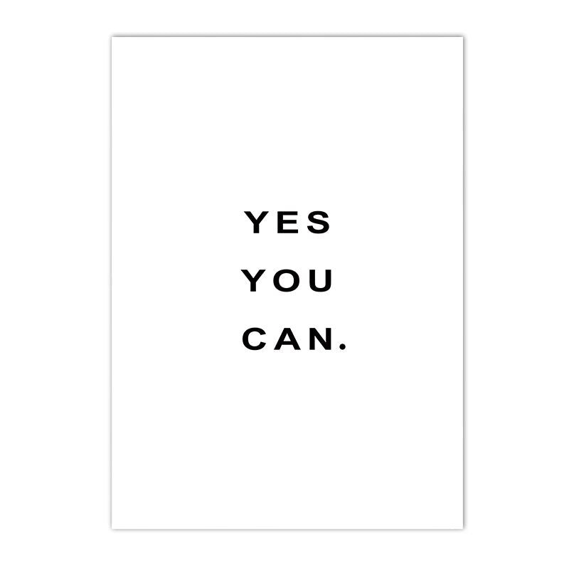 Simple Breathe Quotation Poster Black White Minimalist Canvas Print Modern Pictures Of Calm For Living Room Bedroom Home Office Yoga Studio Art Decor