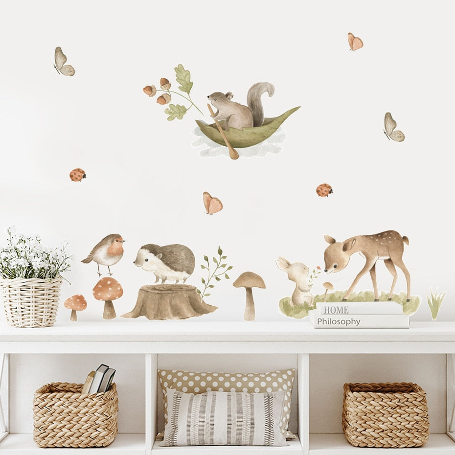 Woodland creature deals wall decor