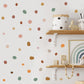 Neutral Color Polka Dot Pebbles Wall Decals Peel N Stick Vinyl Wall Decal Wall Stickers For Nursery Room Baby's Room Kindergarten DIY Wall Decor