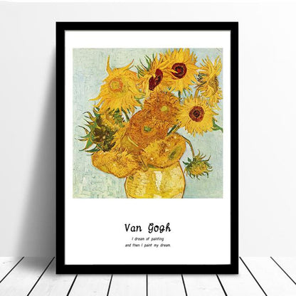 Van Gogh Famous Paintings Classic Artists Series Fine Art Canvas Prints With Artists Own Quotes Quintessential Art For Modern Home Decoration