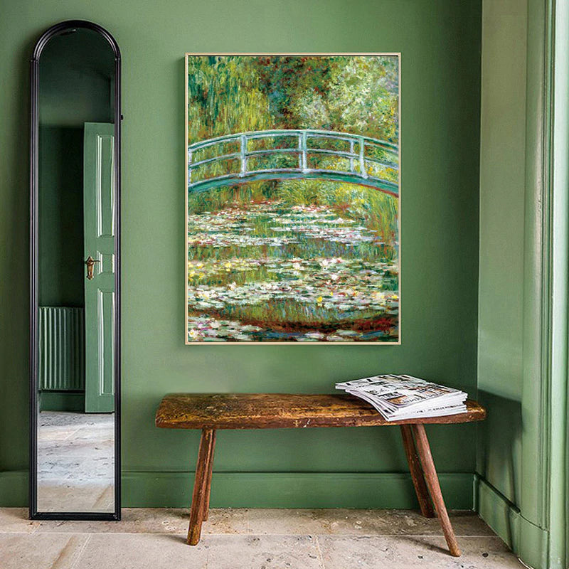 Claude Monet Famous Impressionist Paintings Canvas Prints Artwork Water Lilies Wall Art Posters Pictures For Bedroom Office Home Decor