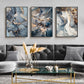 Abstract Liquid Marble Print Wall Art Fine Art Canvas Prints Chic Fashion Pictures For Modern Living Room Bedroom Home Office Interior Decor