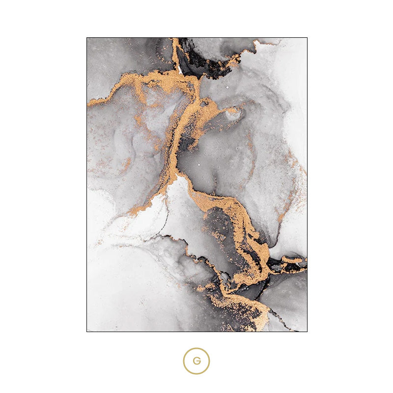 Abstract Liquid Marble Print Wall Art Fine Art Canvas Prints Chic Fashion Pictures For Modern Living Room Bedroom Home Office Interior Decor
