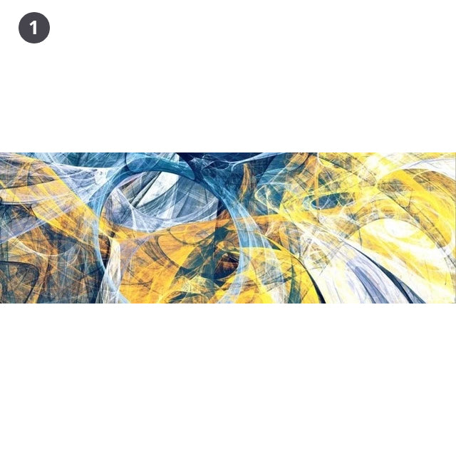 Wide Format Abstract Wall Art Fine Art Canvas Prints Colorful Contemporary Paintings Pictures For Office Home Living Room Modern Wall Decor