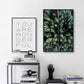 You Are Wonderful Green Leaves Forest View Nordic Wall Art Posters Fine Art Canvas Prints Pictures For Office or Living Room Interior Decor