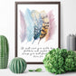 He Will Cover You With His Feathers Psalm Quotes Colorful Feather Art With Inspirational Quotations Fine Art Canvas Prints Nordic Style Decor