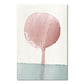 Pink And Blue Abstract Nursery Wall Art Pastel Color Fine Art Canvas Prints Modern Nordic Pictures For Baby Room Kids Room Wall Decor