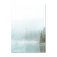 Misty Mountain Lake Wilderness Tranquil Landscape Wall Art Fine Art Canvas Prints Pictures Of Calm For Office Home Living Room Modern Home Decor