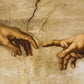 Famous Artists Michelangelo Wall Art Creation Of Adam Painting Fine Art Canvas Giclee Print Renaissance Art Pictures Iconic Imagery