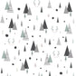 Nordic Forest Deer Wall Decals For Kids Room Modern Creative DIY Nursery Decor Woodland Trees Wall Art PVC Stickers For Kindergarten Classroom
