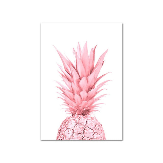 Modern Minimalist Floral Pink Wall Art Fine Art Canvas Prints Nordic Style Botanical Pictures For Scandinavian Design Bedroom Living Room Girls Room Wall Decor