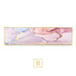 Abstract Pink Marble Wall Art Wide Format Fine Art Canvas Prints Modern Panoramic Pictures For Above Bed Bedroom Art Living Room Sofa Wall Decor