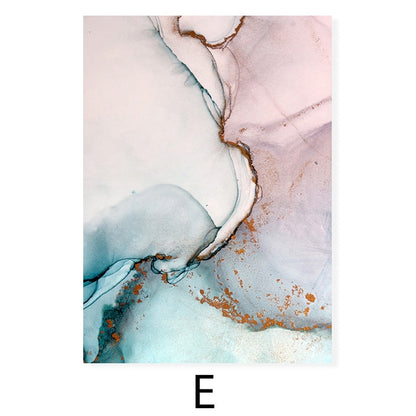 Modern Marble Print Wall Art Fine Art Canvas Prints Subtle Colors Abstract Nordic Pictures For Living Room Dining Room Scandinavian Home Interior Decor