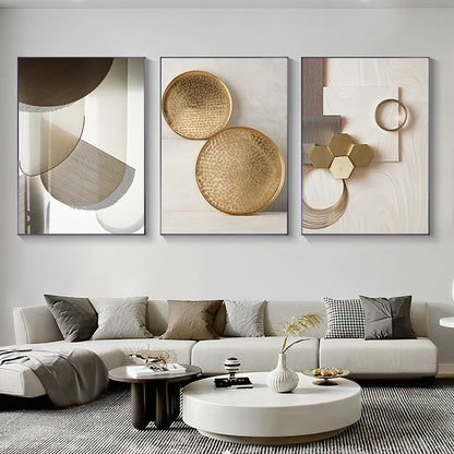 Modern Geometric Abstract Wall Art Fine Art Canvas Prints Pictures For Luxury Living Room Dining Room Home Office Hotel Interiors Modern Art Decor